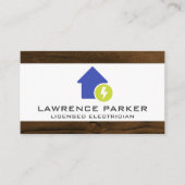 Electricity Homeロゴアイコン 名刺 (正面)
