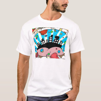 Electricityscape - CityMouth Tシャツ