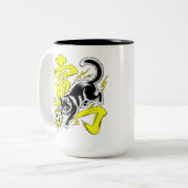 Electrifying Thunder Cat Soccer Mug ツートーンマグカップ (正面左)