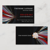 ElectriKordz名刺 名刺 (正面/裏面)