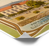 Electrische Bergbahn Turkheim-Drei Aehrenポスター ポスター (角)