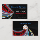 ElectriSwoosh名刺 名刺 (正面/裏面)