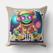 "Electro-Extraterrestrial Jam" クッション (正面)