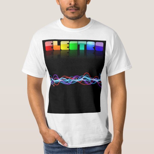 Electro shirt tシャツ (正面)