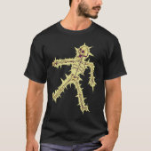 Electrocuted Skeleton Halloween Tシャツ (正面)