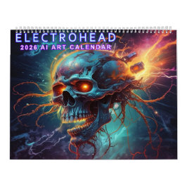 Electrohead AI Art カレンダー