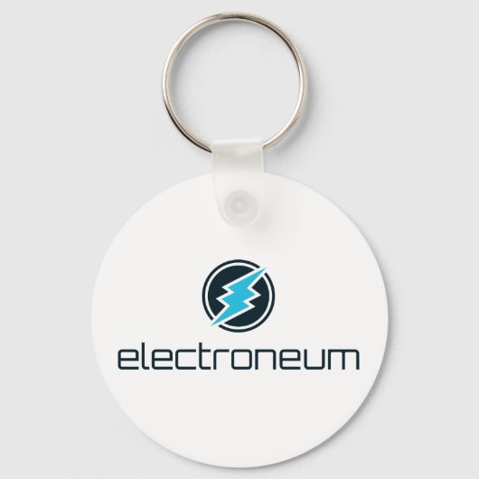 Electroneum (ETN) Logo キーホルダー (正面)