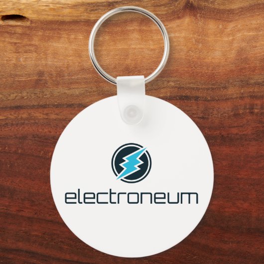 Electroneum (ETN) Logo キーホルダー (正面)