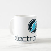 Electroneum (ETN) Logo コーヒーマグカップ (正面左)