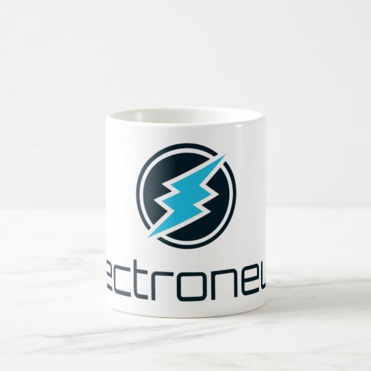 Electroneum (ETN) Logo コーヒーマグカップ (中央)