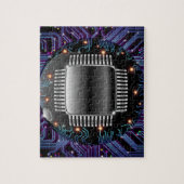 Electronic Motherboard Circuit Puzzle ジグソーパズル (縦)