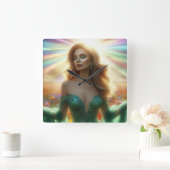 Electronics Bag スクエア壁時計 (ホーム)