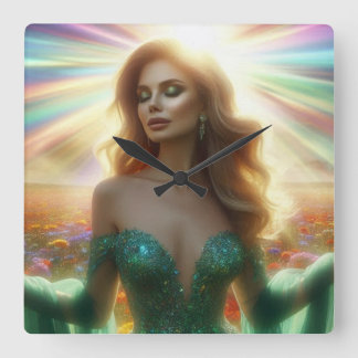 Electronics Bag スクエア壁時計