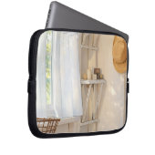 Electronics Bag Curtain in the Wind ラップトップスリーブ (正面右)