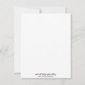 Elefant balaciert auf Ball - Flausen und Fantasie ノートカード (裏面)