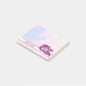 Elefant in Blüte Klebezettel ポストイット (アングル)