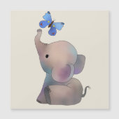 Elefant mit Schmetterling (正面)
