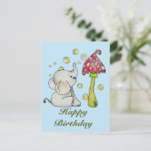 Elefant und Pilz  ポストカード (スタンド正面)