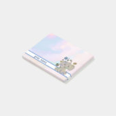 Elefant und Seifenblasen Post-it Klebezettel ポストイット (アングル)