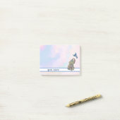 Elefant und Vogel Klebezettel ポストイット (デスク上)