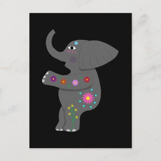 Elefante abundancia ポストカード (正面)