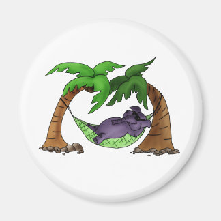 Elefante tomando el sol マグネット