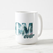 Elefanten in einer Traumwelt - best Mom ever コーヒーマグカップ (正面右)