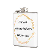 Eleganを使用したカスタマイズ可能なステンレススキットル フラスク (左)