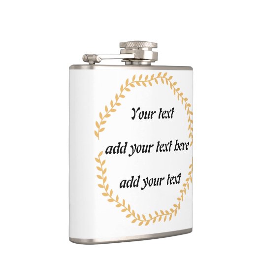 Eleganを使用したカスタマイズ可能なステンレススキットル フラスク (右)