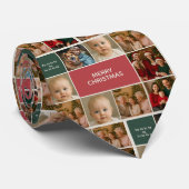 elegance christmas dad gift fun holiday photo ネクタイ (ロール)