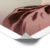 Élégance d'antan, beauté aux fleurs couronnée ポスター (角)