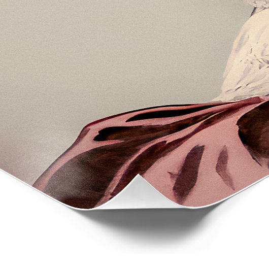 Élégance d'antan, beauté aux fleurs couronnée ポスター (コーナー)