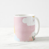 🇯🇵 Élégance florale inspirée du Japon 🌸 コーヒーマグカップ (正面右)