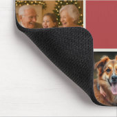 elegance gift for Photos collage merry Christmas マウスパッド (コーナー)