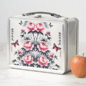  Elegance in Bloom: Floral and Landscape Harmony メタルランチボックス (インサイチュ)