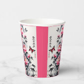  Elegance in Bloom: Floral and Landscape Harmony 紙コップ (右)