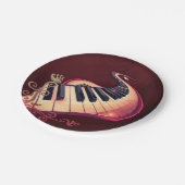 Elegance in motion, the curved piano.  ペーパープレート (アングル)