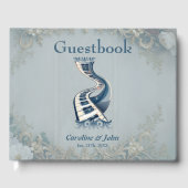 Elegance in piano keys and blossoms. ゲストブック (正面)