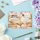 Elegance Kingdom Book Baby Shower アクリル招待状 (インサイチュ (ウェディング))