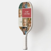 elegance merry bright joy Christmas ピックルボールラケット (左)