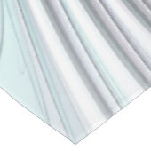 Elegance Modern Blue Gray White Fractal Art Flower テーブルクロス (アングル)