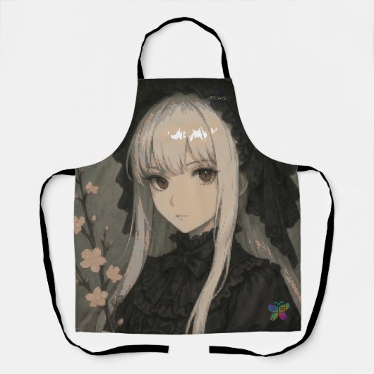 Elegance of the Midnight Blossom Maiden エプロン (正面)