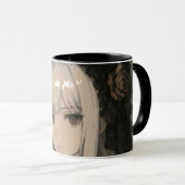 Elegance of the Midnight Blossom Maiden マグカップ (正面右)