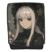 Elegance of the Midnight Blossom Maiden Premium バックパック (正面)