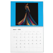  ELEGANCE REIGNS 2026 Calendar カレンダー (3月 2026)