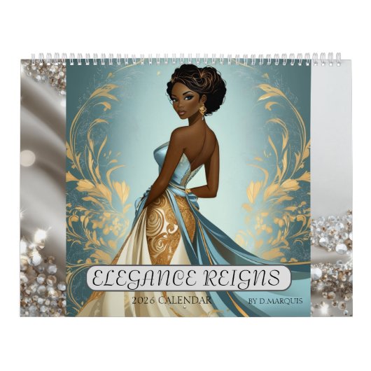  ELEGANCE REIGNS 2026 Calendar カレンダー (カバー)