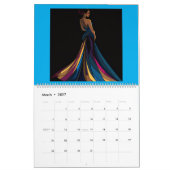  ELEGANCE REIGNS 2026 Calendar カレンダー (3月 2027)