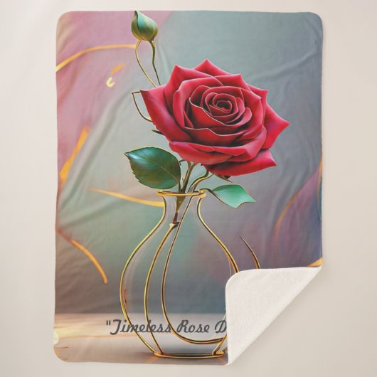 "Elegance Unadorned" シェルパブランケット (正面)