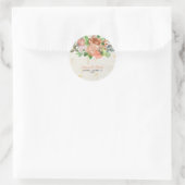 Elegancia en Flor  ラウンドシール (バッグ)