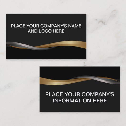 Elegant 名刺 (正面/裏面)